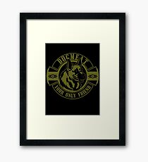 Your only friend Framed Print