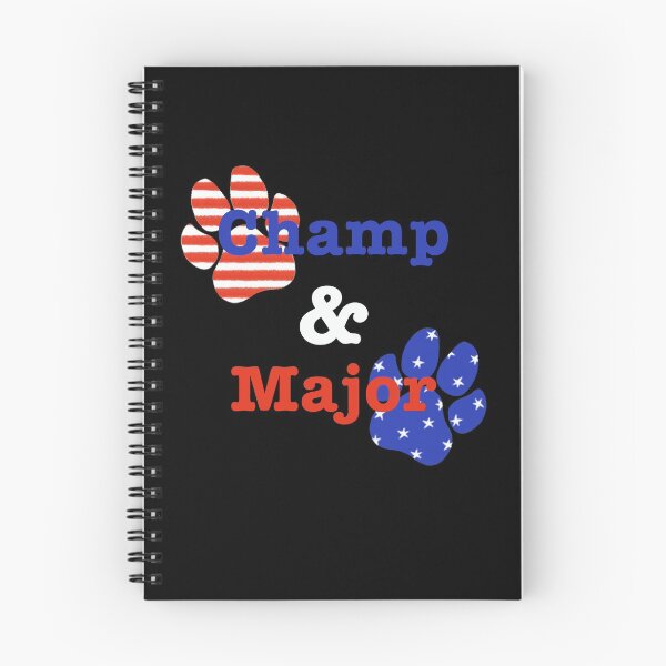 Item preview, Champ and Major - first dogs  designed and sold by Taylor Tinkham.