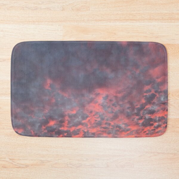 Item preview, Red purple sunset and a fiery clouded sky designed and sold by Marilena Strambu.