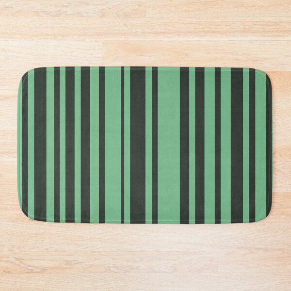 Item preview, retro minimalist bold design mint stripes designed and sold by pauloneill-art.