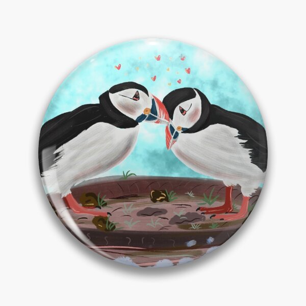 Item preview, Puffins designed and sold by SignumNoemiArt.