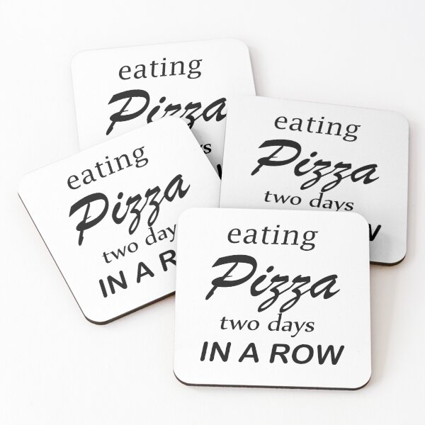 Item preview, eating pizza two days in a row designed and sold by lahcen0102.