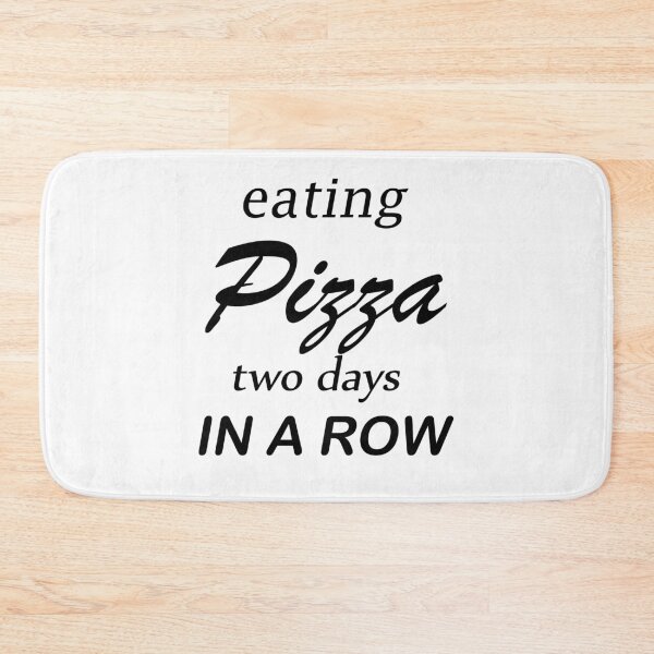 Item preview, eating pizza two days in a row designed and sold by lahcen0102.