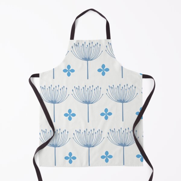 Item preview, Blue Flowers and leaves pattern Floor pillow designed and sold by KIKOOSTORE.