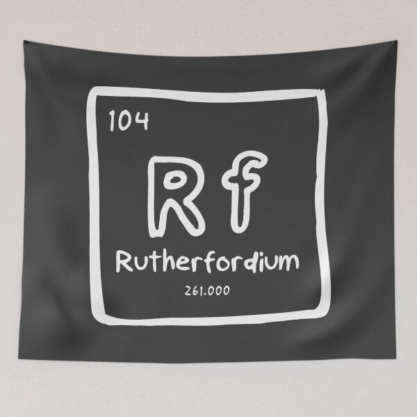 Aperçu de l'œuvre Element 104: Rutherfordium créée et vendue par mjlemay.