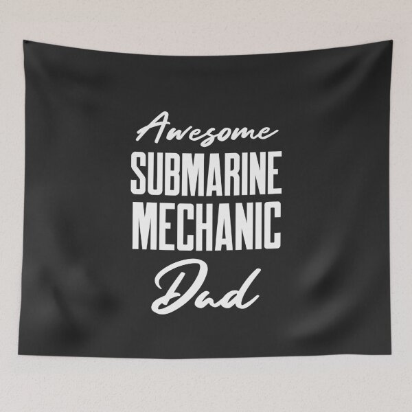 Item preview, Awesome Submarine Mechanic Dad Submarine Gift designed and sold by EricJP.