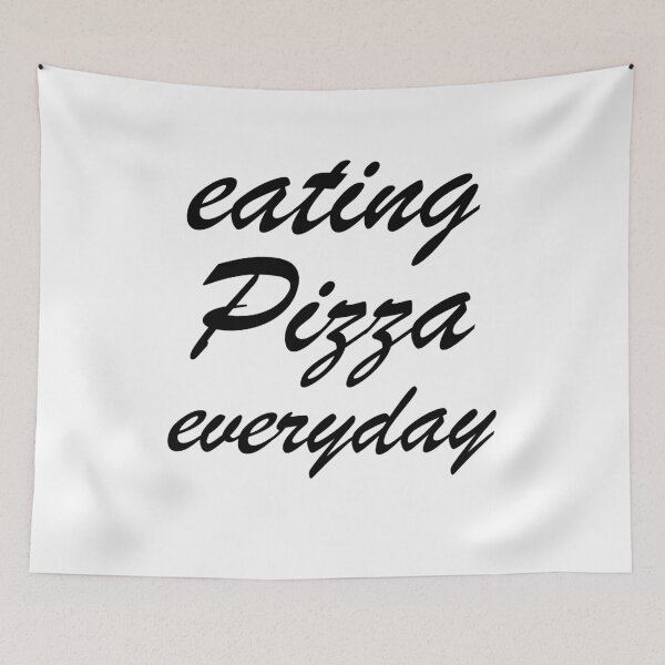 Item preview, eating pizza everyday designed and sold by lahcen0102.