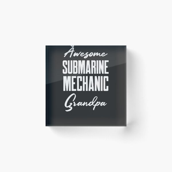 Item preview, Awesome Submarine Mechanic Grandpa Submarine Gift designed and sold by EricJP.
