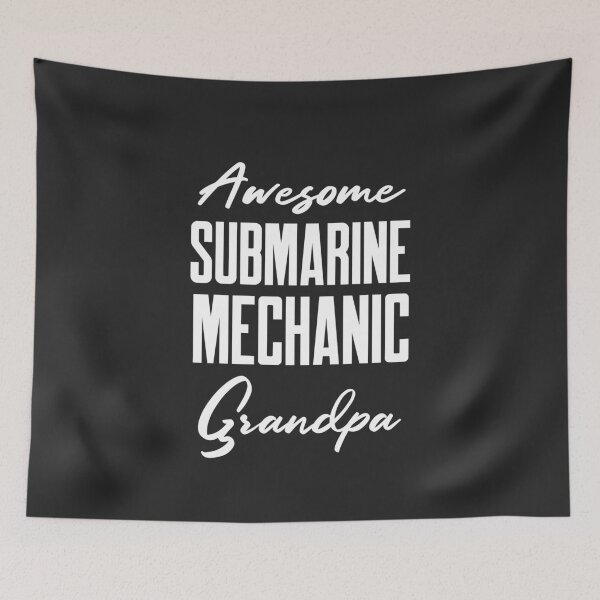 Item preview, Awesome Submarine Mechanic Grandpa Submarine Gift designed and sold by EricJP.