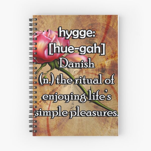 Item preview, Hygge Living Simply Quote Danish Definition Hygee designed and sold by Cute & Sassy Custom Gifting Boutiques.