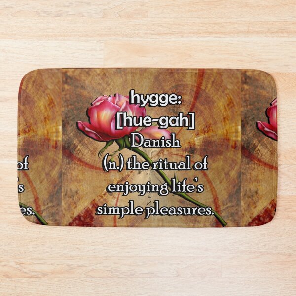 Item preview, Hygge Living Simply Quote Danish Definition Hygee designed and sold by tamdevo1.