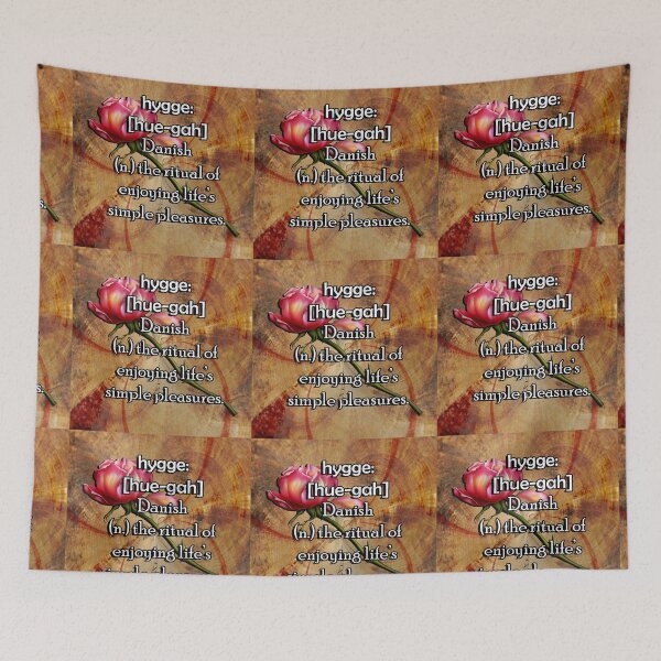 Item preview, Hygge Living Simply Quote Danish Definition Hygee designed and sold by tamdevo1.