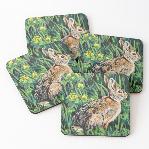 Item preview, Eastern Cottontail designed and sold by LauraWolfArtist.