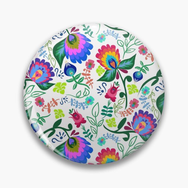 Item preview, Polish Flowers Pattern designed and sold by Christina Anderson.