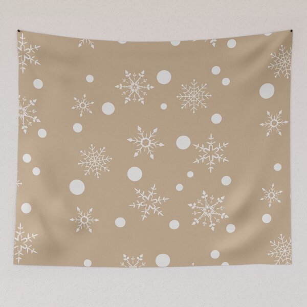 Item preview, Soft Snowflakes on Sand designed and sold by MoodyCarp.