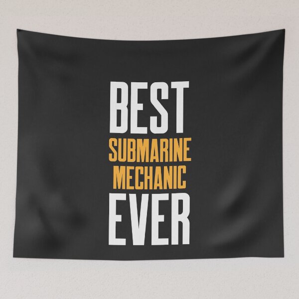 Item preview, Best Submarine Mechanic Ever Submarine Gift designed and sold by EricJP.