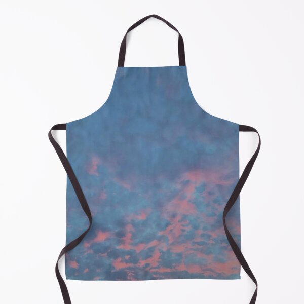 Item preview, Baby blue and pink cotton candy summer clouded sky designed and sold by Marilena Strambu.
