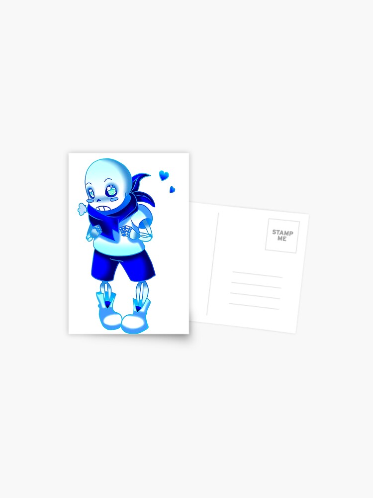 Undertale Au Underswap Sans Kawaii Postcard By Catygames Redbubble