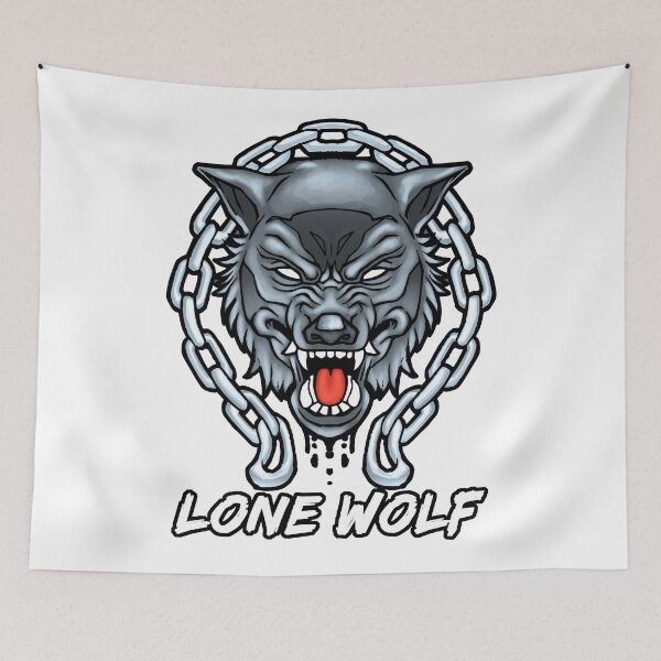 Item preview, Angry Lone Wolf  designed and sold by Dmetalx Art Apparel.