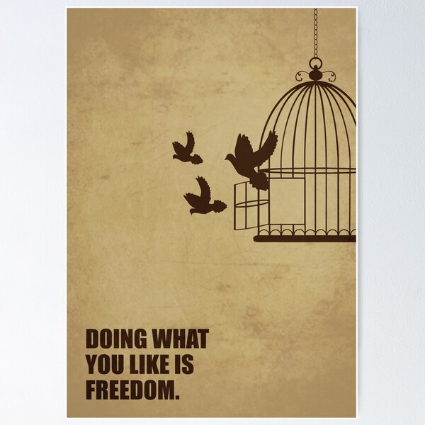 Doing What You Like Is Freedom Corporate Start up Quotes