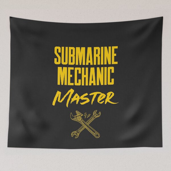 Item preview, Submarine Mechanic Master Submarine Gift designed and sold by EricJP.