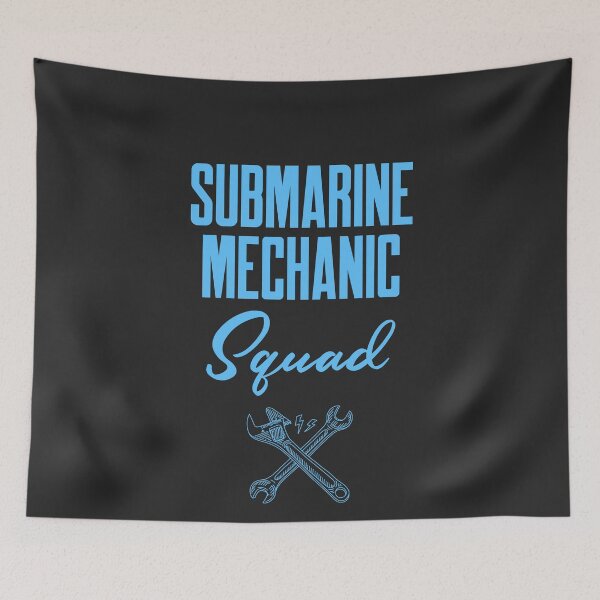 Item preview, Submarine Mechanic Squad Submarine Gift designed and sold by EricJP.