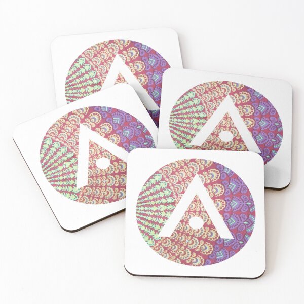 Item preview, Red Boho Aveda Logo designed and sold by Dalaura.