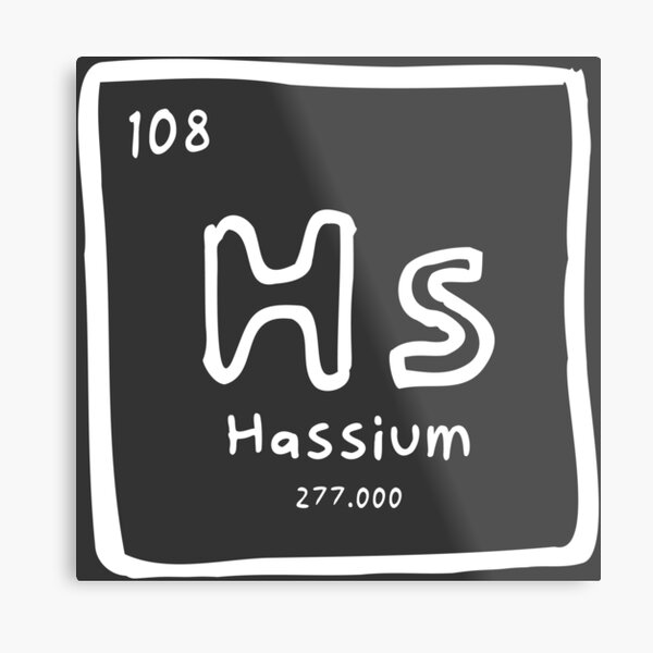 Aperçu de l'œuvre Element 108: Hassium créée et vendue par mjlemay.