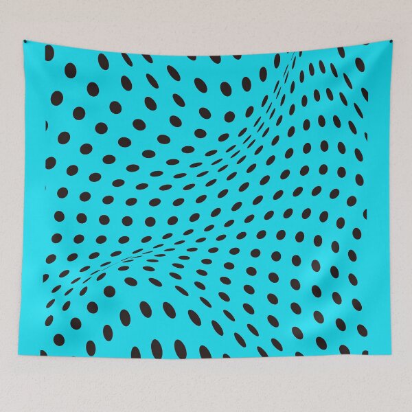 Item preview, Warped black dot on Neon colors pattern designed and sold by Nostrathomas66.