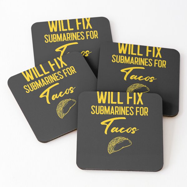 Item preview, Will Fix Submarines For Tacos Submarine Gift designed and sold by EricJP.