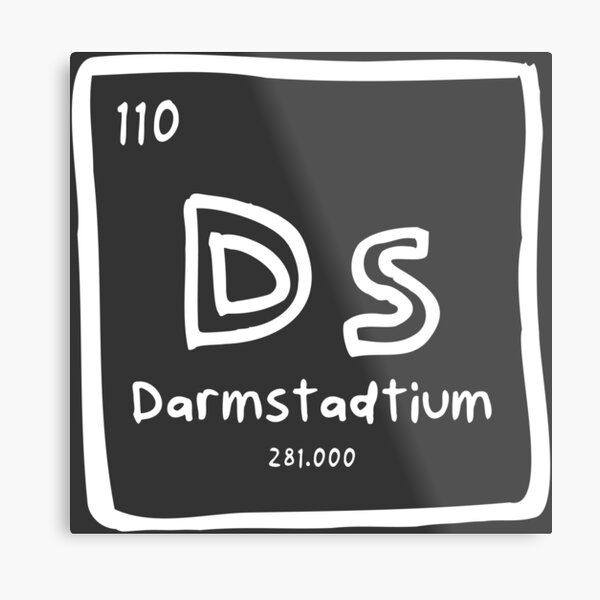 Aperçu de l'œuvre Element 110: Darmstadtium créée et vendue par mjlemay.