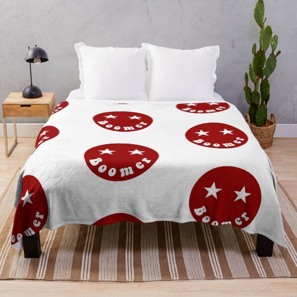 Item preview, Oklahoma University Boomer Sooner Preppy Star Smiley Face designed and sold by samanthalifshen.
