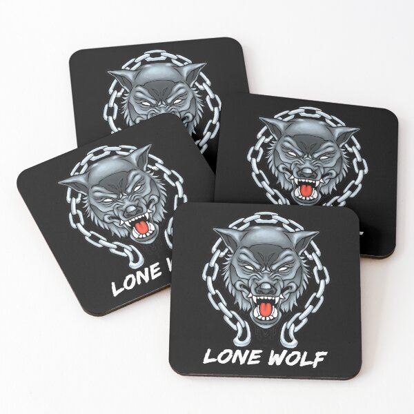 Item preview, Black Angry Lone Wolf  designed and sold by Dmetalx Art Apparel.