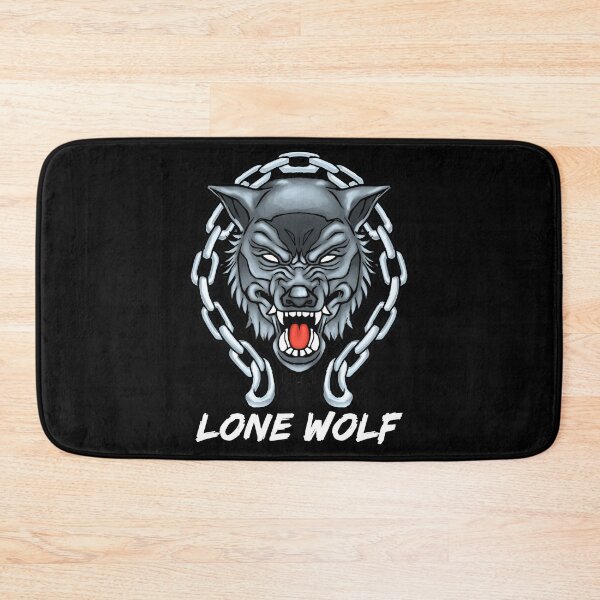 Item preview, Black Angry Lone Wolf  designed and sold by Dmetalx Art Apparel.