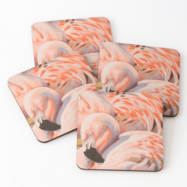 Item preview, Chilean Flamingos designed and sold by LauraWolfArtist.