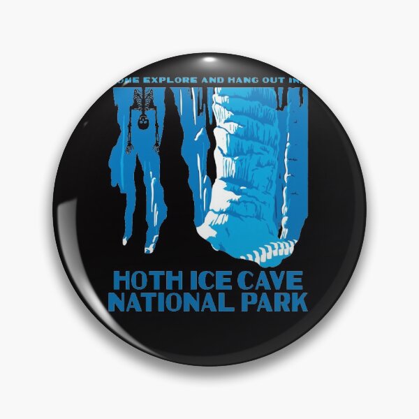 Item preview, Hoth Ice Cave National Park designed and sold by A Little Bit of  Everything.