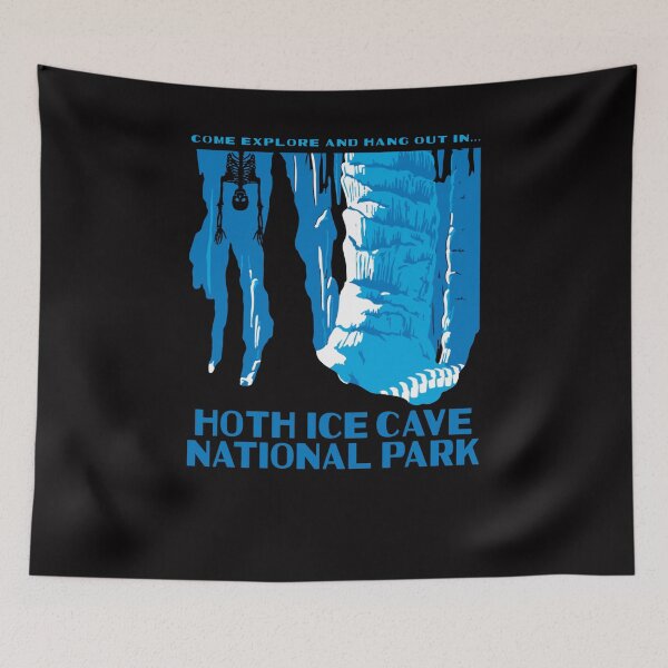 Item preview, Hoth Ice Cave National Park designed and sold by A Little Bit of  Everything.