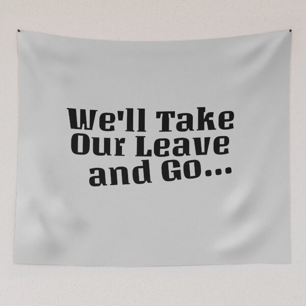 Item preview, Take Our Leave designed and sold by fontspree.