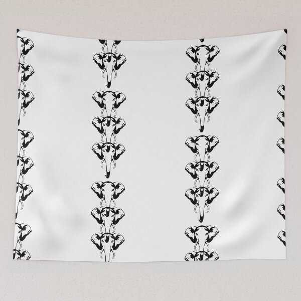 Item preview, Three Headed Elephant designed and sold by WorldPrintTees.