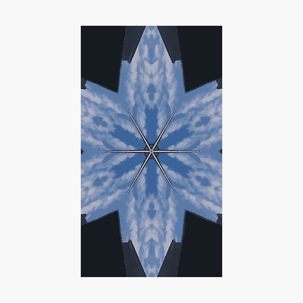 Item preview, Fractal de caleidoscopio de geometría sagrada natural designed and sold by SacredJoyometry.