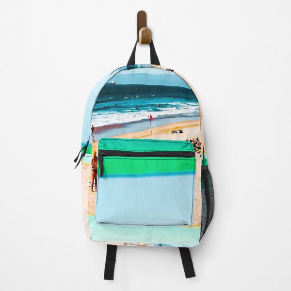 Item preview, Summer sandy beach at Manhattan Beach, California, USA designed and sold by Mrvell.