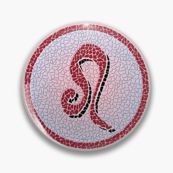 Item preview, Astrological Symbol Leo in Circular Mosaic Effect designed and sold by kernowerno.