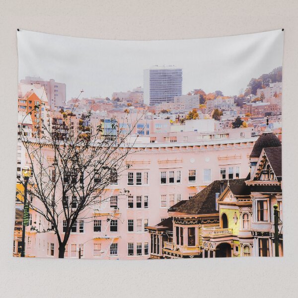 Item preview, City view at Alamo Square, San Francisco, California, USA designed and sold by Mrvell.