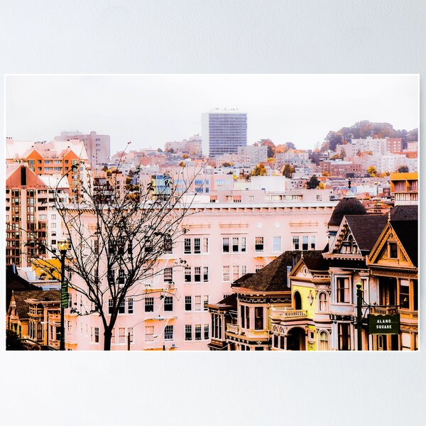 Item preview, City view at Alamo Square, San Francisco, California, USA designed and sold by Mrvell.