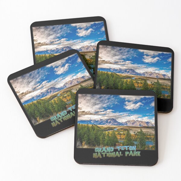 Item preview, Wyoming State Outline (Grand Teton National Park) designed and sold by gorff.