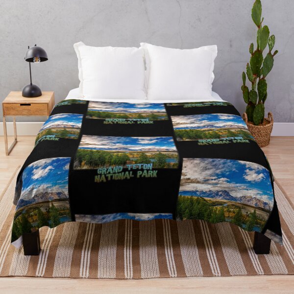 Item preview, Wyoming State Outline (Grand Teton National Park) designed and sold by gorff.