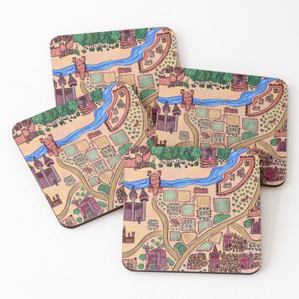 Item preview, Fictional Medieval Map  designed and sold by SignumNoemiArt.
