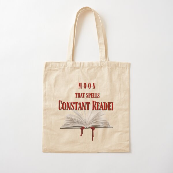 Constant Reader Cotton Tote Bag