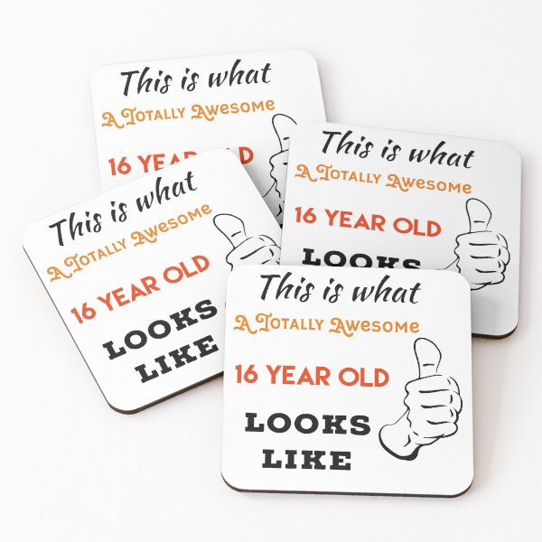 Item preview, This is What A Totally Awesome 16 Year Old Looks Like designed and sold by UncleStuScience.
