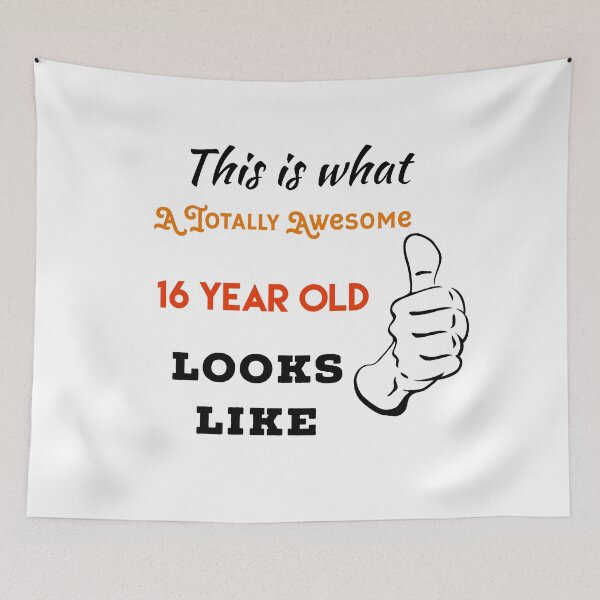 Item preview, This is What A Totally Awesome 16 Year Old Looks Like designed and sold by UncleStuScience.